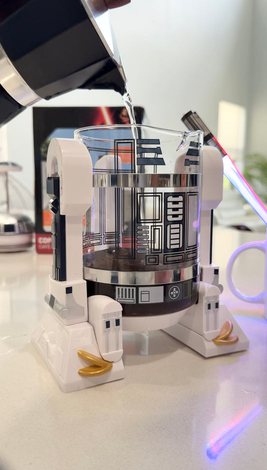 Robot Coffee French Press Mini Home Pour-Over